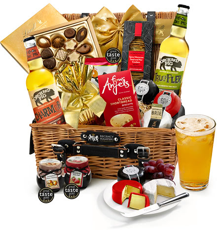 Father's Day Eton Hamper With Cider